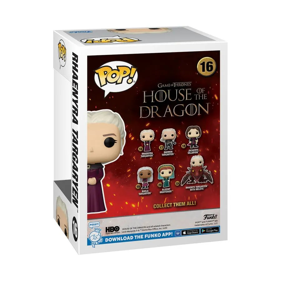 FUN79720 Game of Thrones: House of the Dragon - Rhaenyra Targaryen in Purple Robe Pop! Vinyl - Funko - Titan Pop Culture