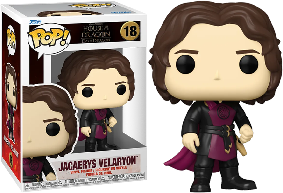 FUN79720 + FUN79721 + FUN79722 Game of Thrones: House of the Dragon - Driftmark Pop! Vinyl Bundle (Set of 3) - Funko - Titan Pop Culture