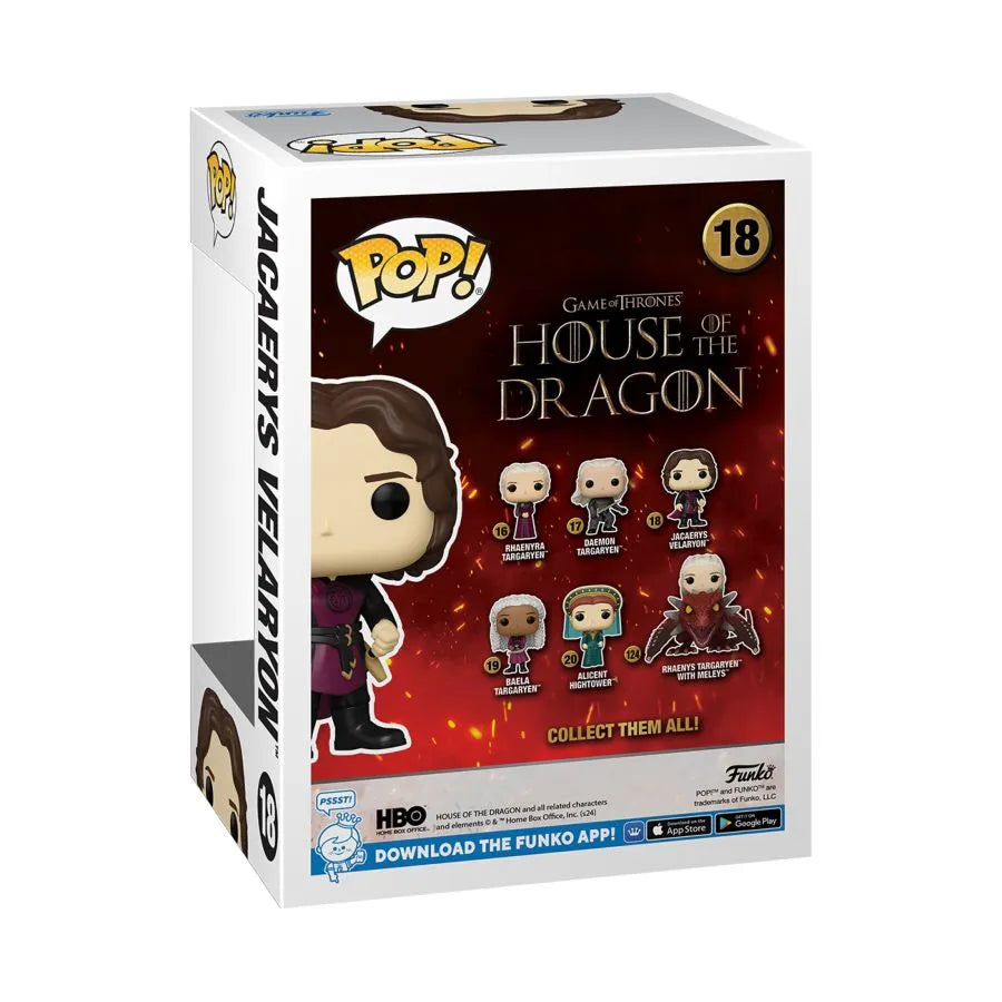 FUN79721 Game of Thrones: House of the Dragon - Jacaerys Velaryon Pop! Vinyl - Funko - Titan Pop Culture