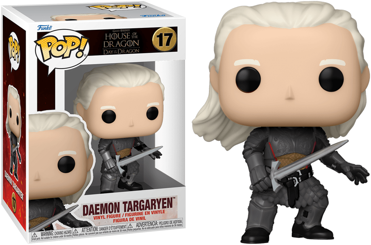 FUN79724 House of the Dragon - Daemon Targaryen Pop! Vinyl - Funko - Titan Pop Culture