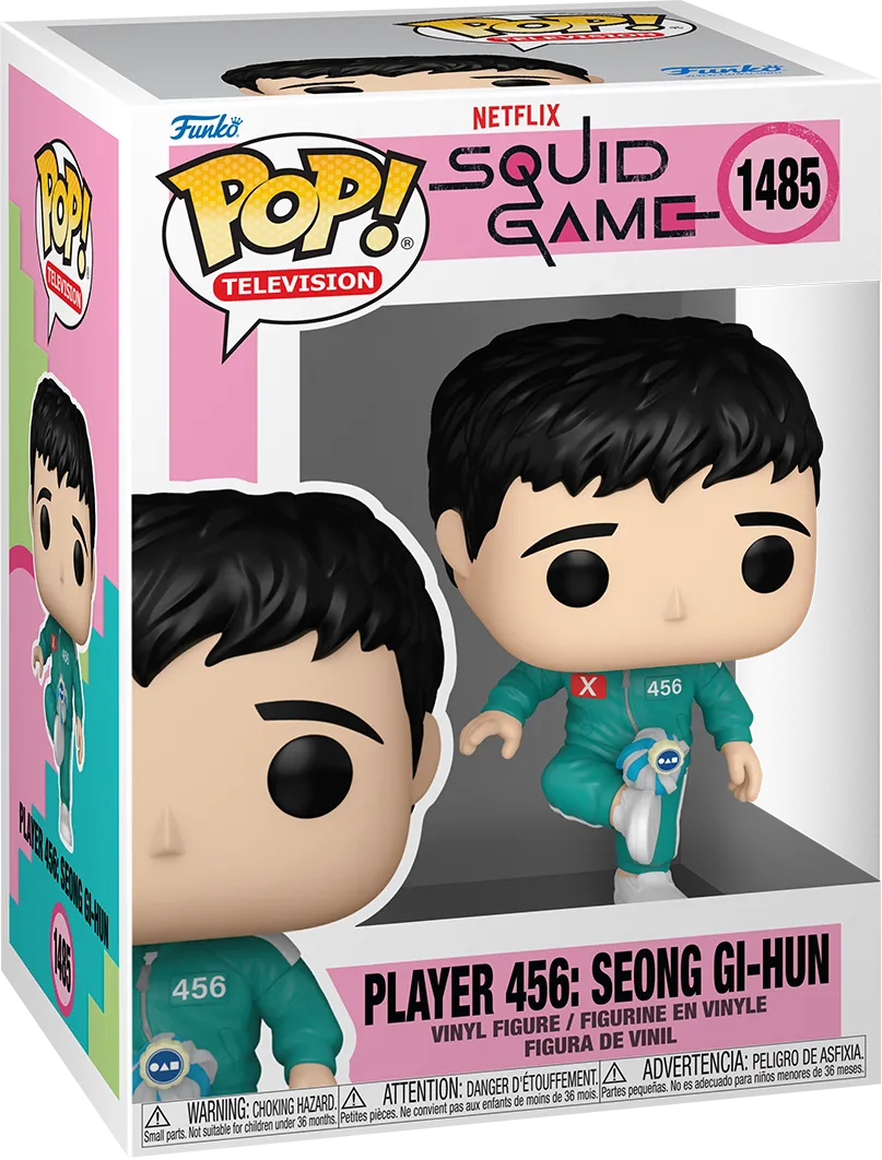 FUN79734 Squid Game - Player 456: Seong Gi-Hun Pop! Vinyl - Funko - Titan Pop Culture