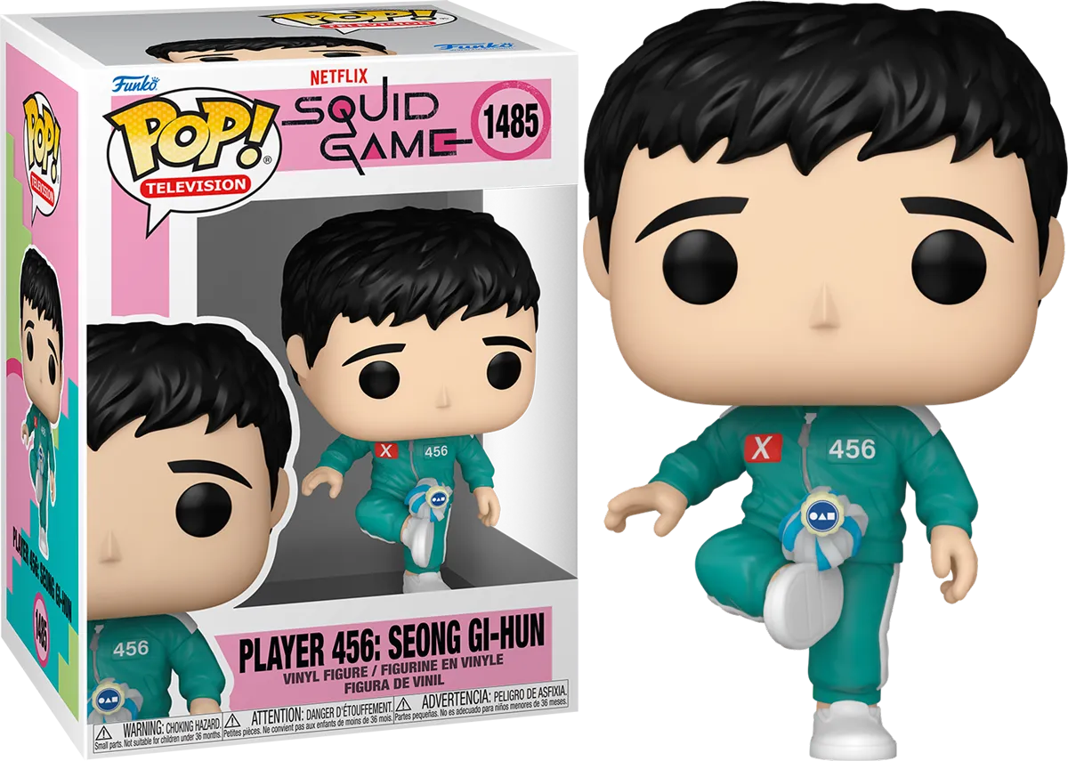 FUN79734 Squid Game - Player 456: Seong Gi-Hun Pop! Vinyl - Funko - Titan Pop Culture