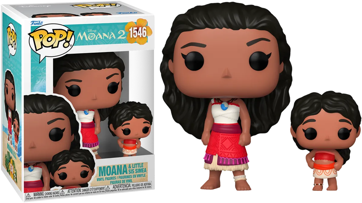 FUN79736 + FUN79737 + FUN79738 Moana 2 - Wayfinder Pop! Vinyl Bundle (Set of 3) - Funko - Titan Pop Culture