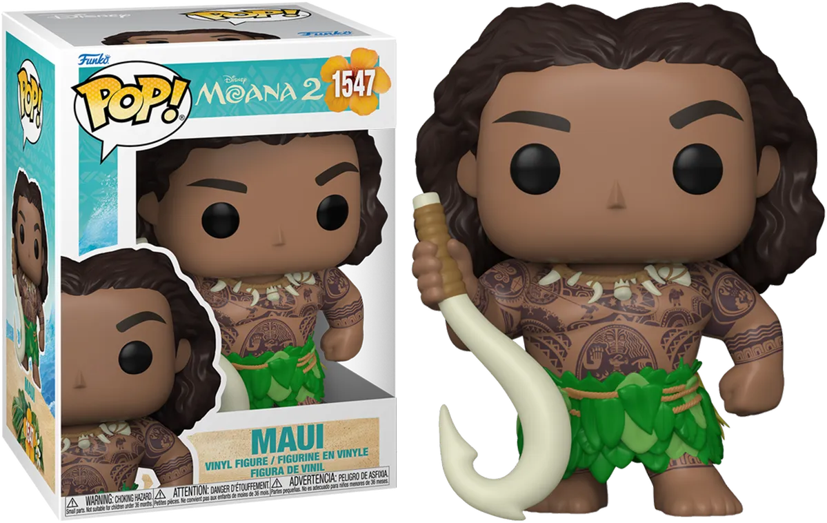 FUN79736 + FUN79737 + FUN79738 Moana 2 - Wayfinder Pop! Vinyl Bundle (Set of 3) - Funko - Titan Pop Culture