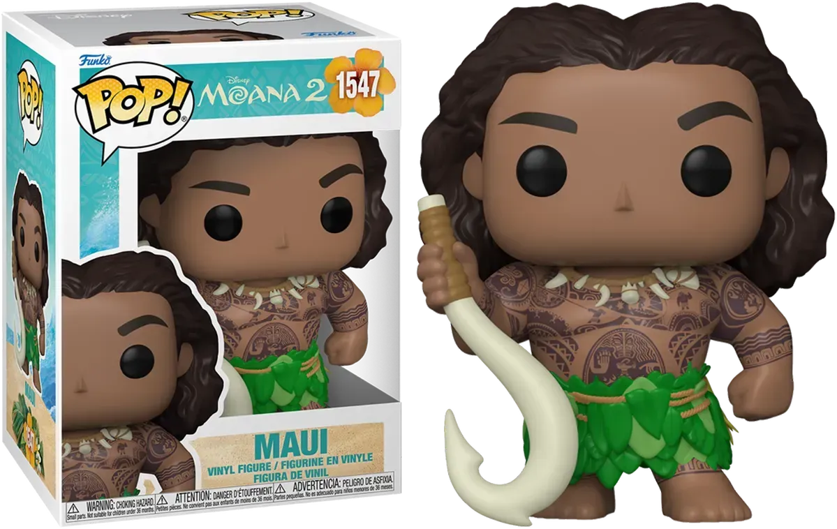 FUN79736 + FUN79737 + FUN79738 Moana 2 - Wayfinder Pop! Vinyl Bundle (Set of 3) - Funko - Titan Pop Culture