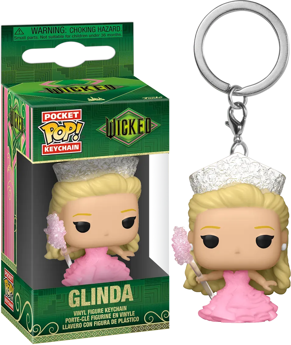 FUN79746 Wicked (2024) - Glinda Pop! Keychain - Funko - Titan Pop Culture