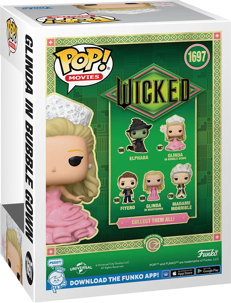 FUN79748 Wicked (2024) - Glinda Pop! Vinyl - Funko - Titan Pop Culture