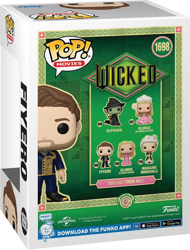 FUN79749 Wicked (2024) - Fiyero Pop! Vinyl - Funko - Titan Pop Culture