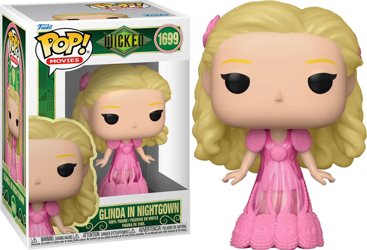 FUN79750 Wicked (2024) - Glinda in Nightgown Pop! Vinyl - Funko - Titan Pop Culture