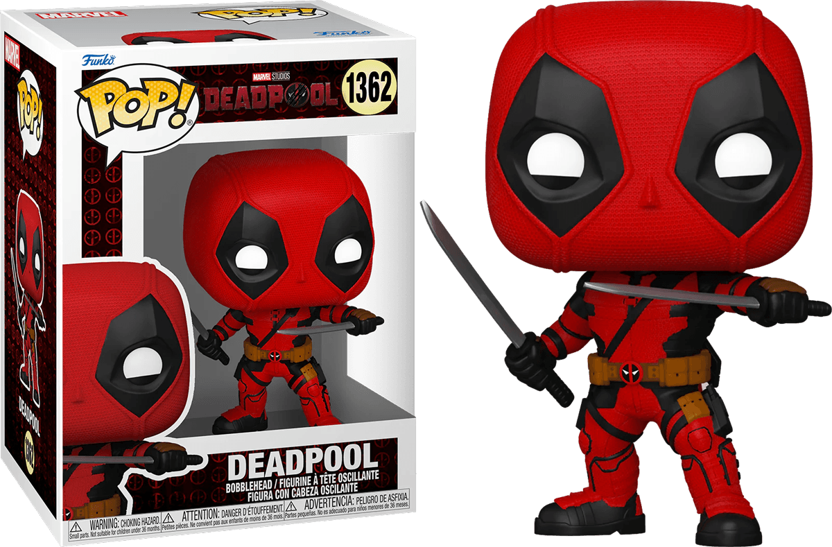 FUN79766 Deadpool & Wolverine - Deadpool Pop! Vinyl - Funko - Titan Pop Culture