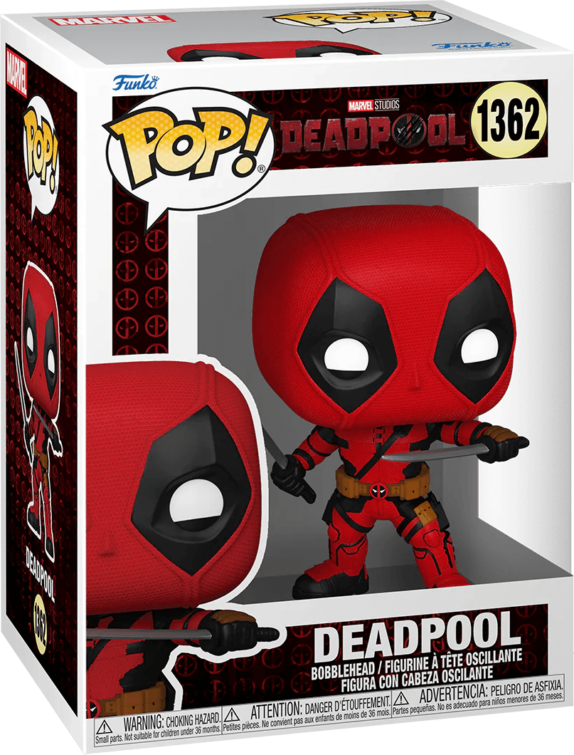 FUN79766 Deadpool & Wolverine - Deadpool Pop! Vinyl - Funko - Titan Pop Culture