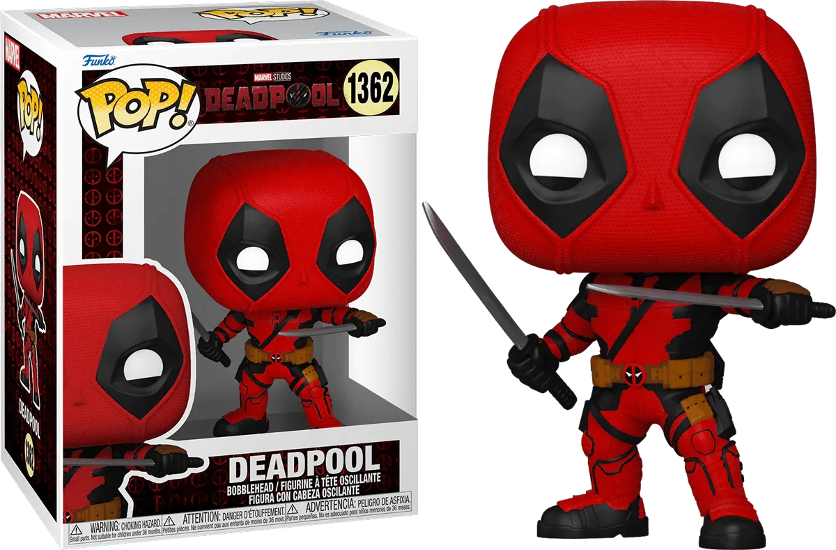 FUN79766 Deadpool & Wolverine - Deadpool Pop! Vinyl - Funko - Titan Pop Culture