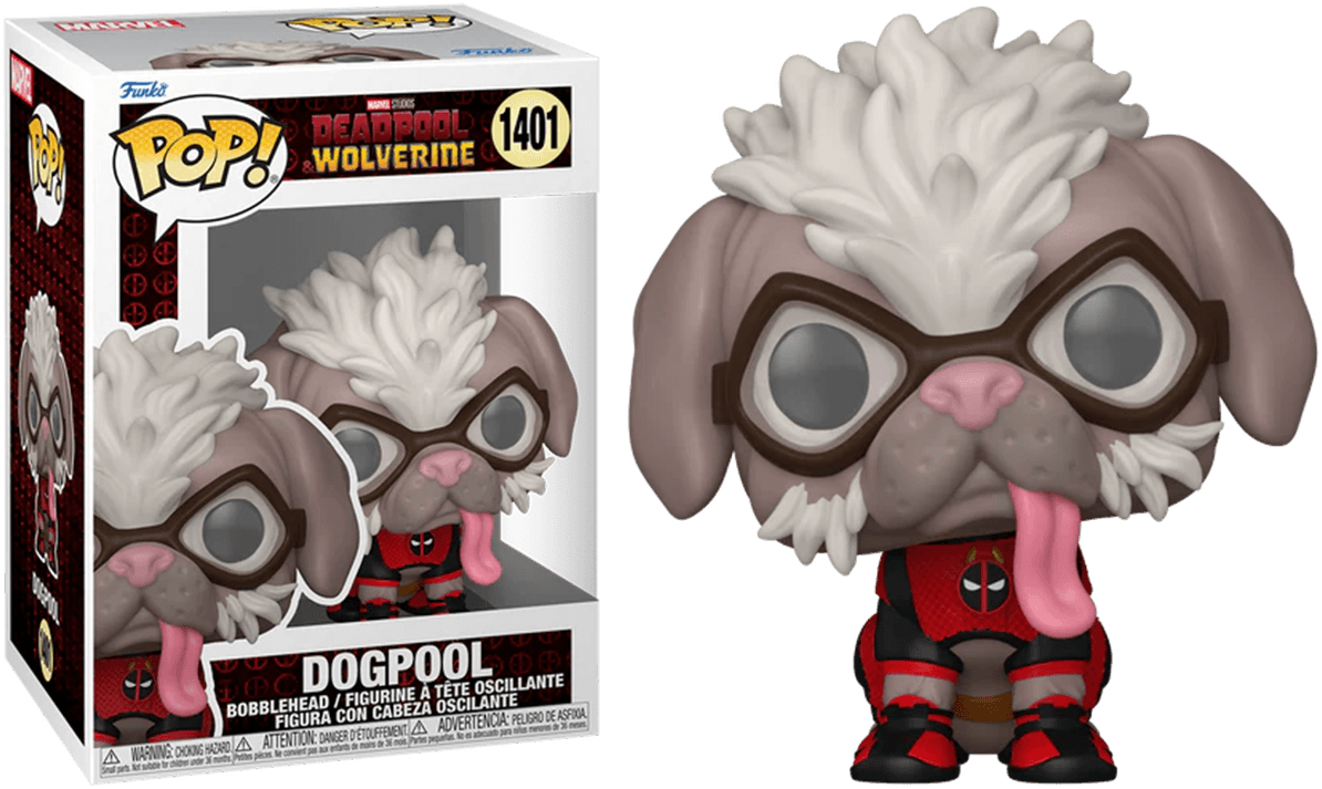 FUN79769 Deadpool & Wolverine (2024) - Dogpool Pop! Vinyl - Funko - Titan Pop Culture