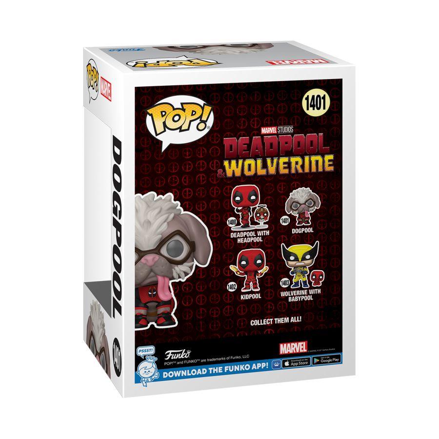 FUN79769 Deadpool & Wolverine (2024) - Dogpool Pop! Vinyl - Funko - Titan Pop Culture