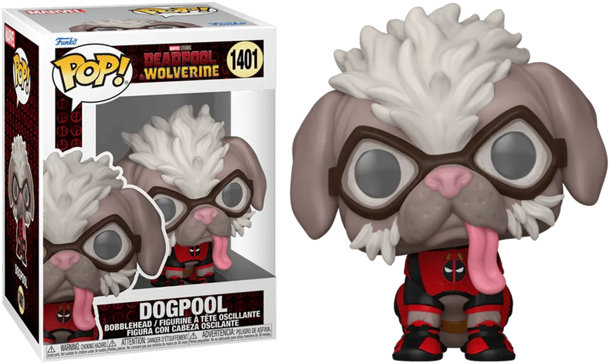 FUN79769 Deadpool & Wolverine (2024) - Dogpool Pop! Vinyl - Funko - Titan Pop Culture