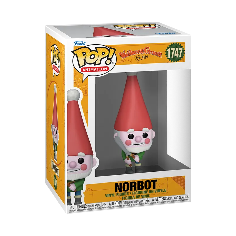 FUN79783 Wallace & Gromit (2024 Movie) - Norbot Pop! Vinyl - Funko - Titan Pop Culture