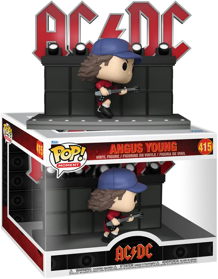 FUN79803 AC/DC - Angus Young (Dance) Pop! Moment - Funko - Titan Pop Culture