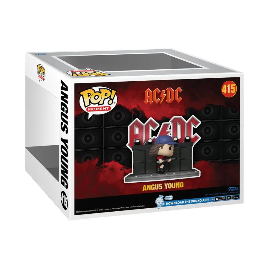 FUN79803 AC/DC - Angus Young (Dance) Pop! Moment - Funko - Titan Pop Culture