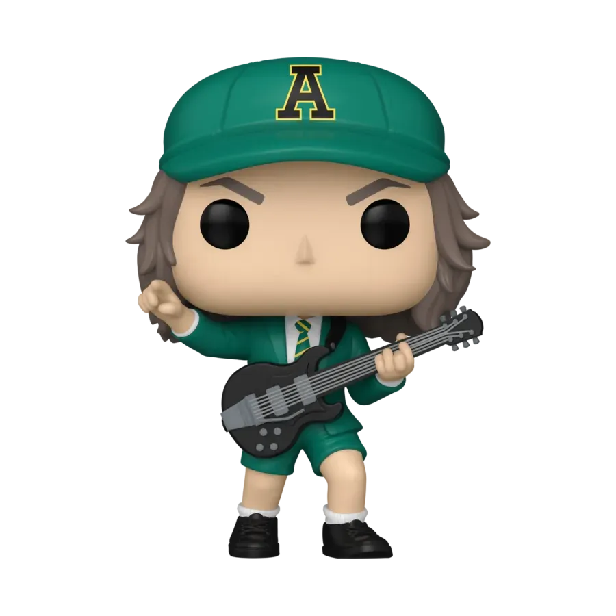 FUN79804 AC/DC - Angus Young (Green Uniform) Pop! Vinyl - Funko - Titan Pop Culture