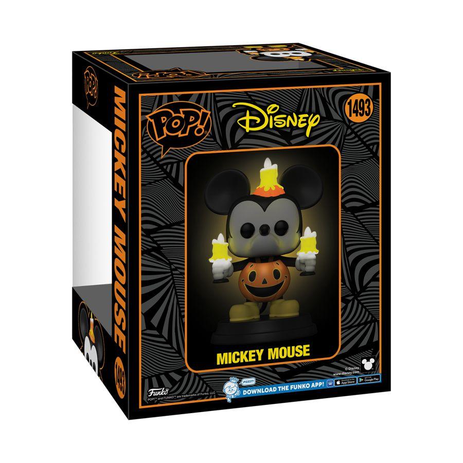 FUN79905 Disney: Halloween - Mickey Mouse (Lights Up) 6" Pop! Vinyl - Funko - Titan Pop Culture