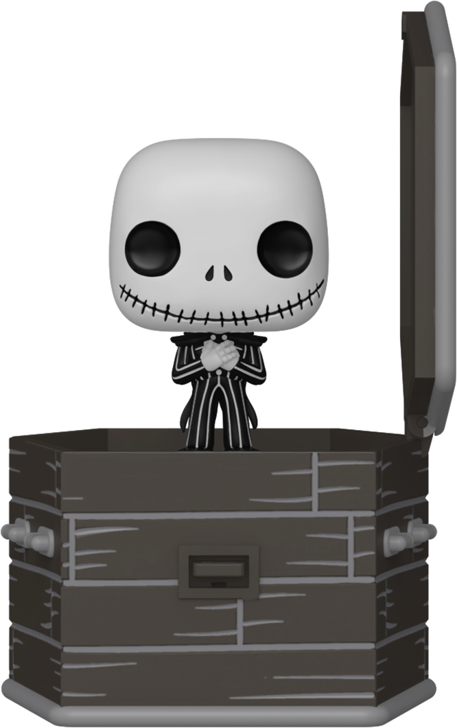 The Nightmare Before Christmas - Jack Pocket Coffin Poppers!