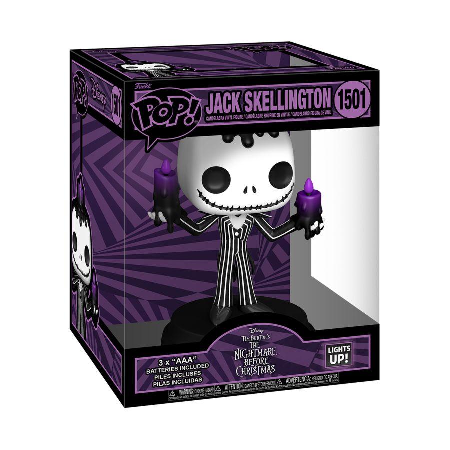 FUN79913 The Nightmare Before Christmas - Jack Skellington (Light Up) 6" Pop! Vinyl - Funko - Titan Pop Culture