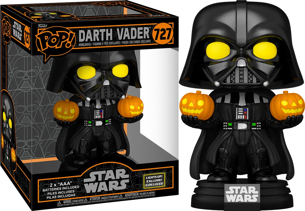 FUN79918 Star Wars - Darth Vader (Light Up) 6" Pop! Vinyl - Funko - Titan Pop Culture