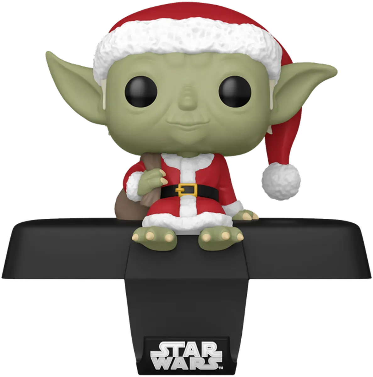 FUN79926 Star Wars - Yoda Pop! Edge-Sitter Stocking Hanger - Funko - Titan Pop Culture