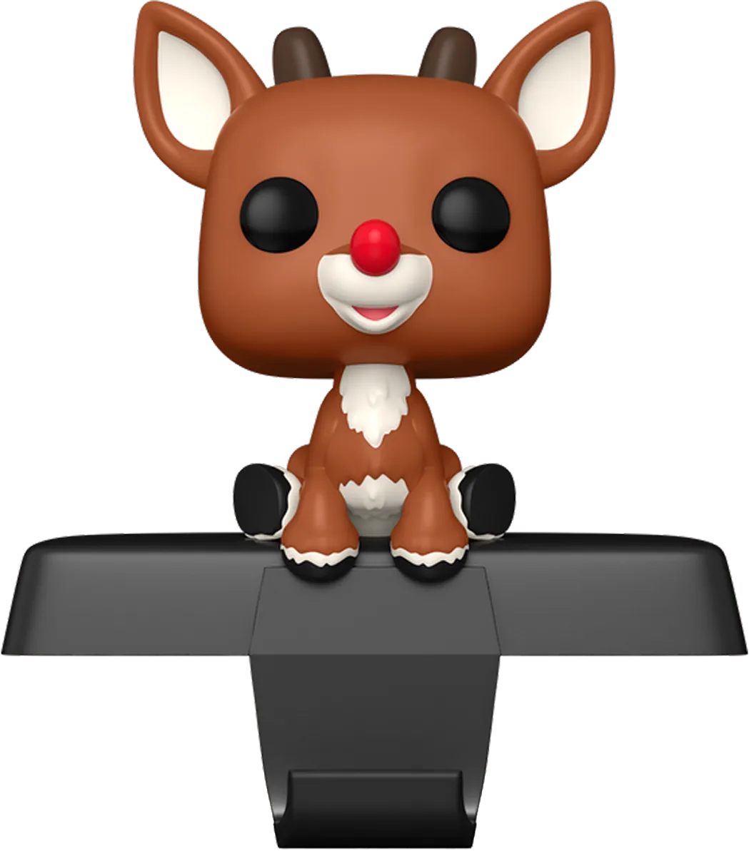 FUN79936 Rudolph - Rudolph Pop! Edge-Sitter Stocking Hanger - Funko - Titan Pop Culture