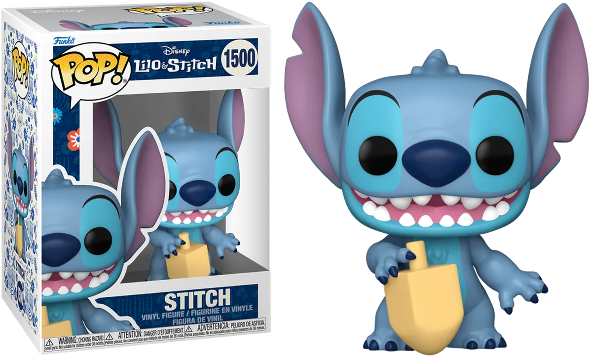 FUN79953 Lilo & Stitch - Stitch with Dreidel (Hanukkah) Pop! Vinyl - Funko - Titan Pop Culture