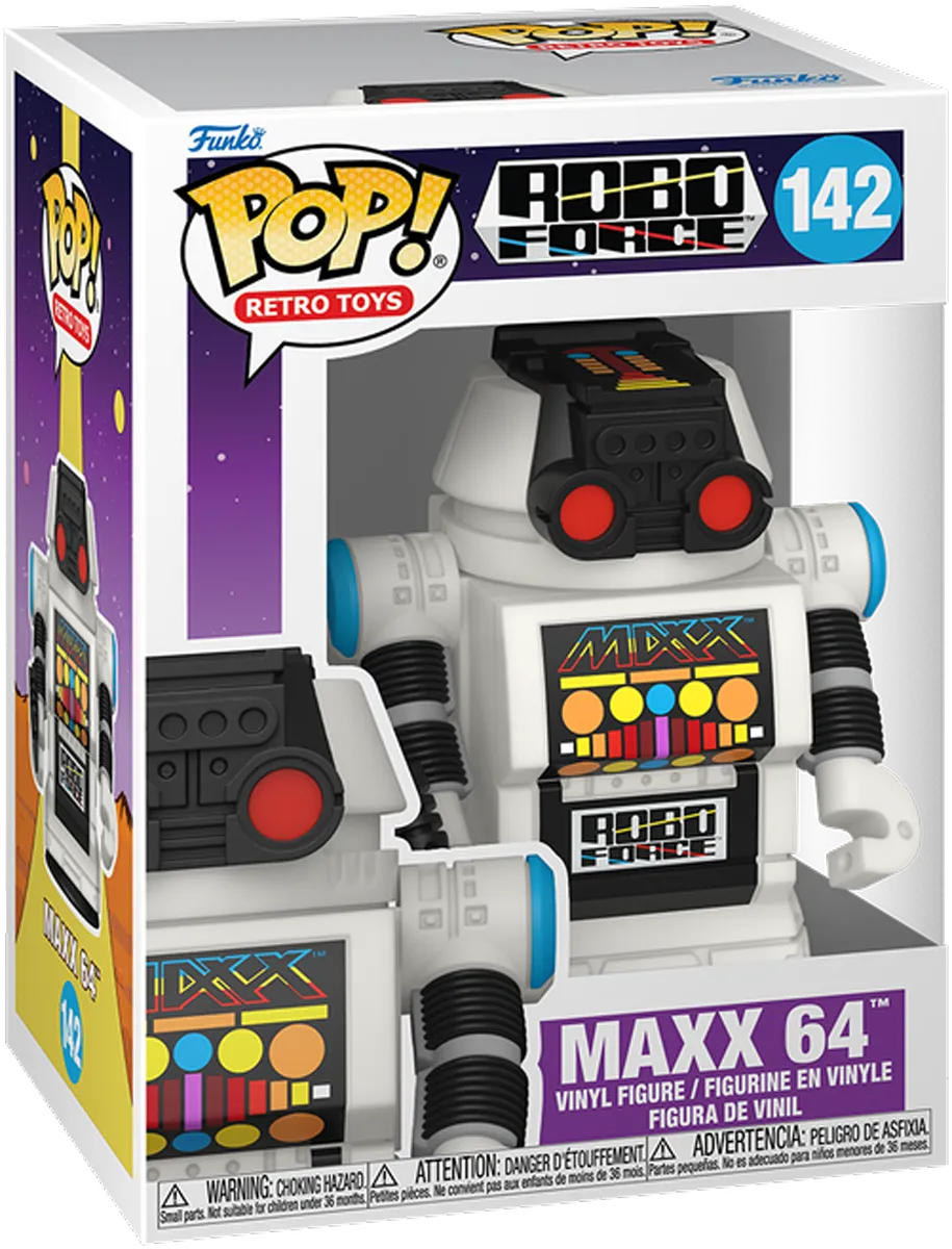 FUN79989 Retro Toys: RoboForce - Maxx 64 Pop! Vinyl - Funko - Titan Pop Culture