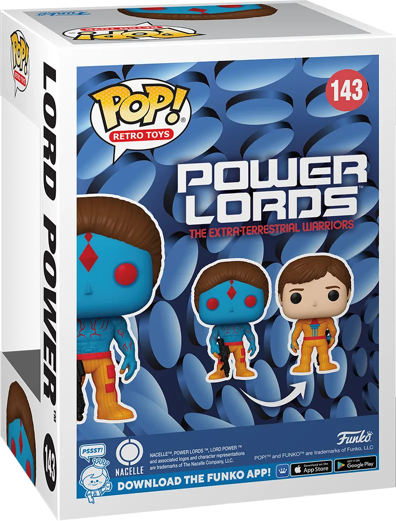 FUN79990 Retro Toys: Power Lords - Lord Power Pop! Vinyl - Funko - Titan Pop Culture