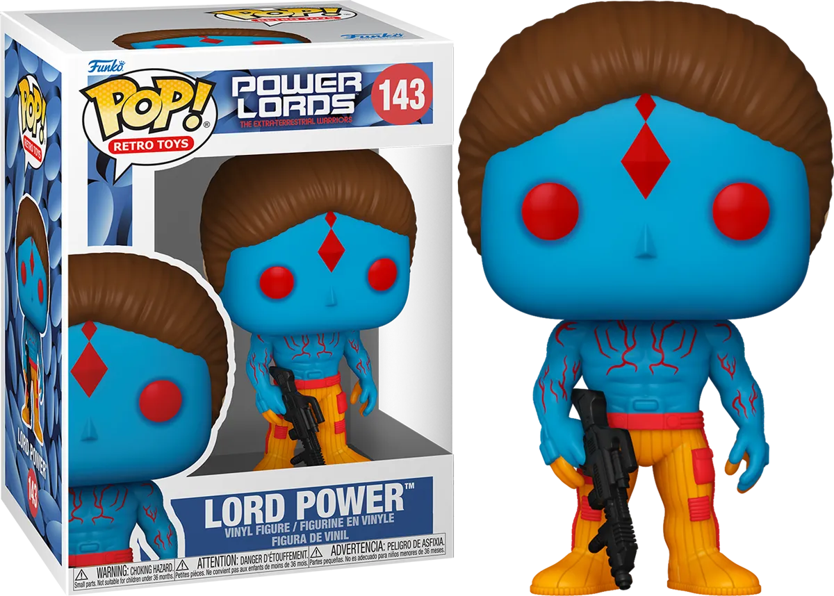 FUN79990 Retro Toys: Power Lords - Lord Power Pop! Vinyl - Funko - Titan Pop Culture