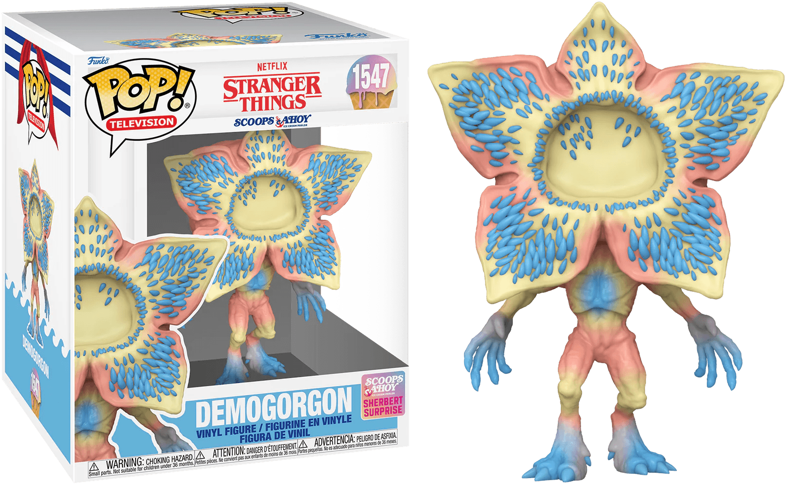 FUN79996 Stranger Things - Demogorgon (Scoops Ahoy) 6" Pop! Vinyl - Funko - Titan Pop Culture