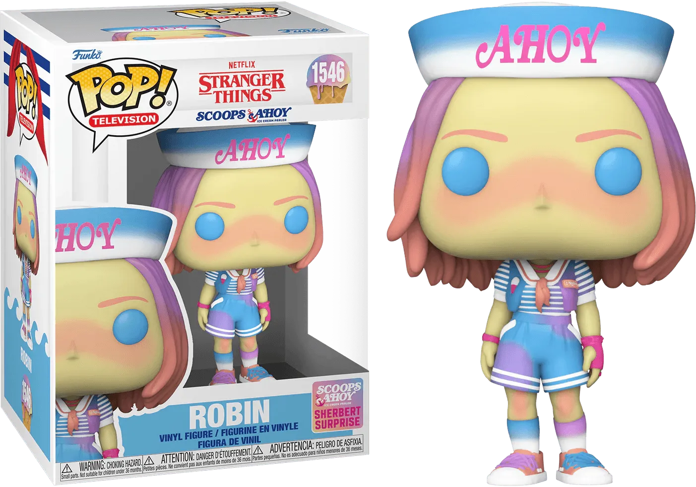 FUN79997 Stranger Things - Robin (Scoops Ahoy) Pop! Vinyl - Funko - Titan Pop Culture