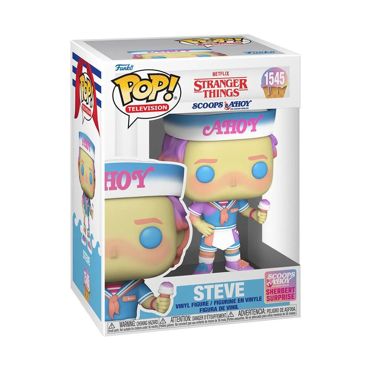 FUN79998 Stranger Things - Steve (Scoops Ahoy) Pop! Vinyl - Funko - Titan Pop Culture