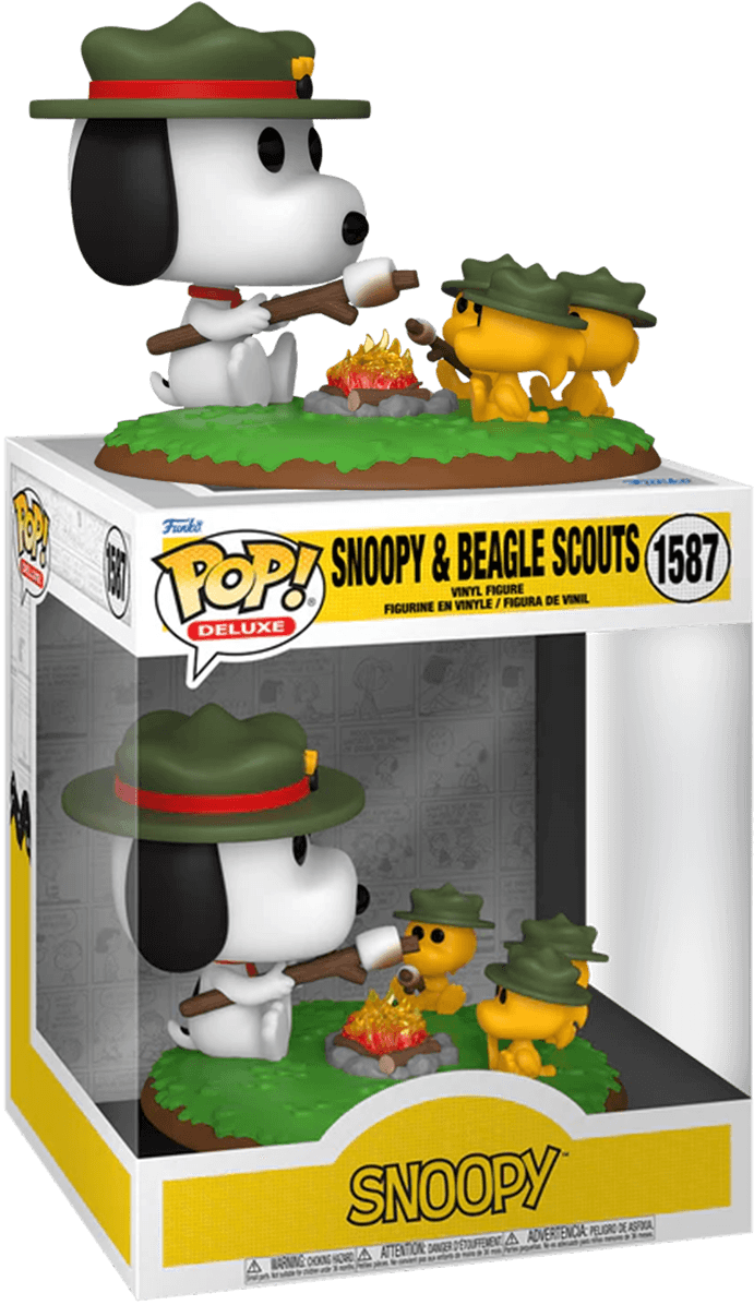 FUN79999 Peanuts - Snoopy & Beagle Scouts Deluxe Pop! Vinyl - Funko - Titan Pop Culture