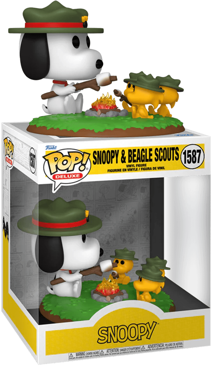 FUN79999 Peanuts - Snoopy & Beagle Scouts Pop! Deluxe - Funko - Titan Pop Culture