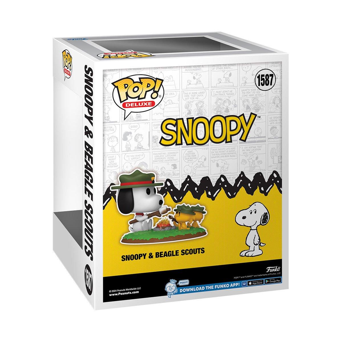 FUN79999 Peanuts - Snoopy & Beagle Scouts Pop! Deluxe - Funko - Titan Pop Culture