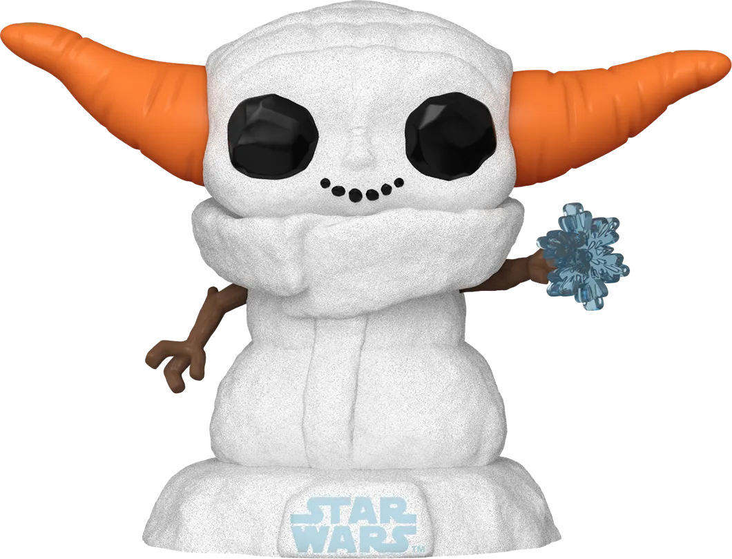 FUN80011 Star Wars: The Mandalorian - Snowman Grogu (Holiday) Pop! Vinyl - Funko - Titan Pop Culture