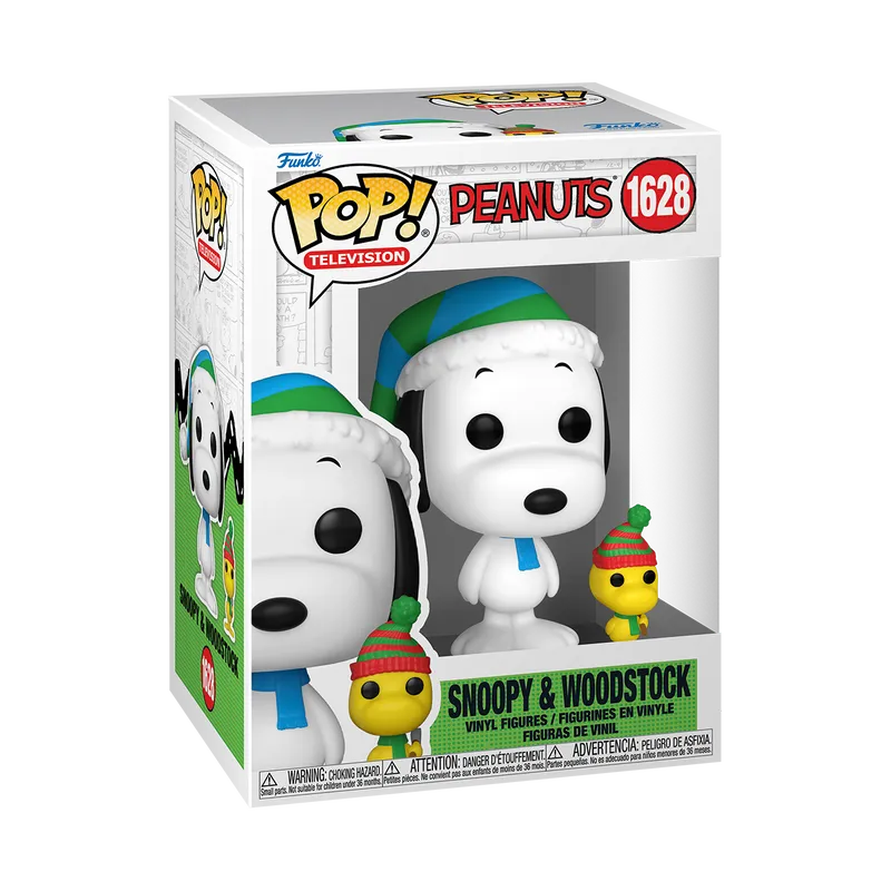 FUN80014 Peanuts - Snoopy & Woodstock Holiday Pop! Vinyl - Funko - Titan Pop Culture