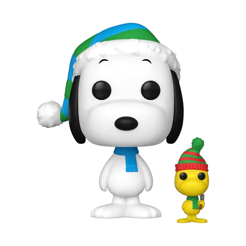 FUN80014 Peanuts - Snoopy & Woodstock Holiday Pop! Vinyl - Funko - Titan Pop Culture