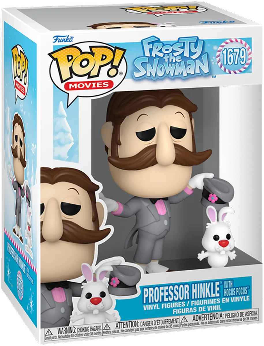 FUN80017 Frosty the Snowman - Professor Hinkle with Hocus Pocus Pop! Vinyl - Funko - Titan Pop Culture