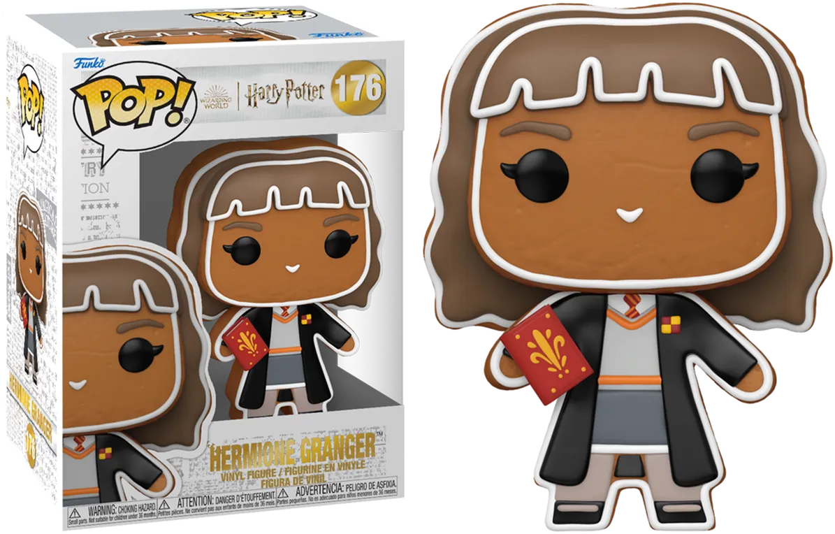 FUN80018 + FUN80019 + FUN80020 + Harry Potter - Holiday Gingerbread Pop! Vinyl Bundle (Set of 3) - Funko - Titan Pop Culture