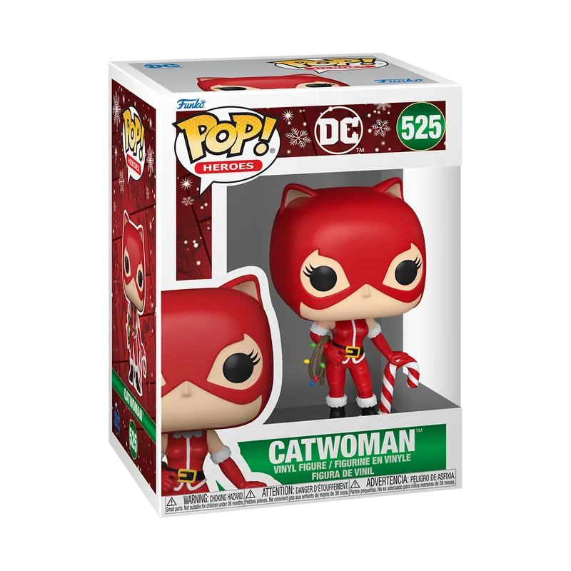 FUN80028 DC Comics - Catwoman (Holiday) Pop! Vinyl - Funko - Titan Pop Culture