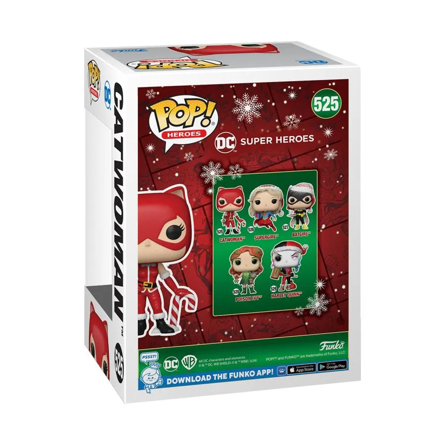 FUN80028 DC Comics - Catwoman (Holiday) Pop! Vinyl - Funko - Titan Pop Culture