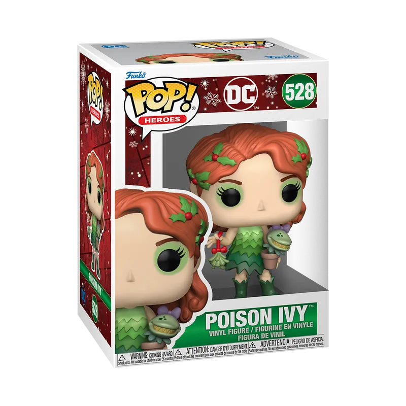 FUN80030 DC Comics - Poison Ivy (Holiday) Pop! Vinyl - Funko - Titan Pop Culture