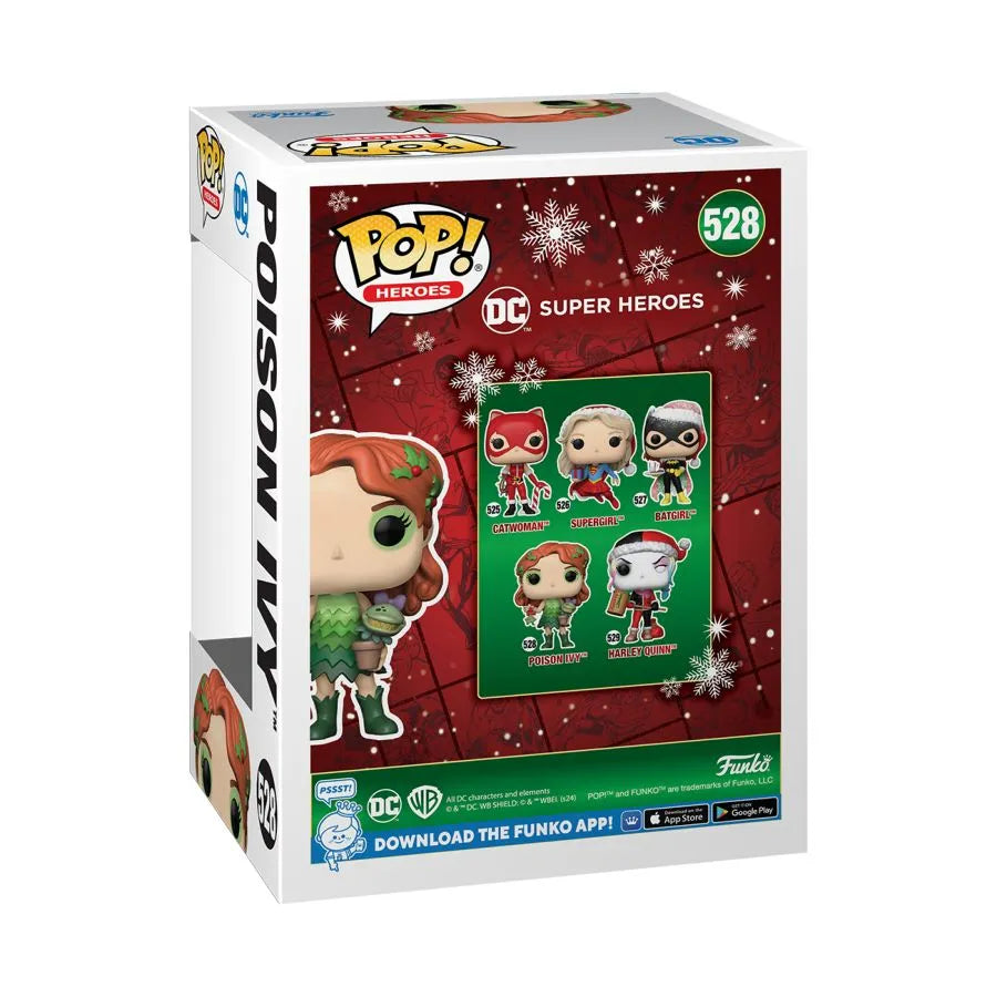 FUN80030 DC Comics - Poison Ivy (Holiday) Pop! Vinyl - Funko - Titan Pop Culture