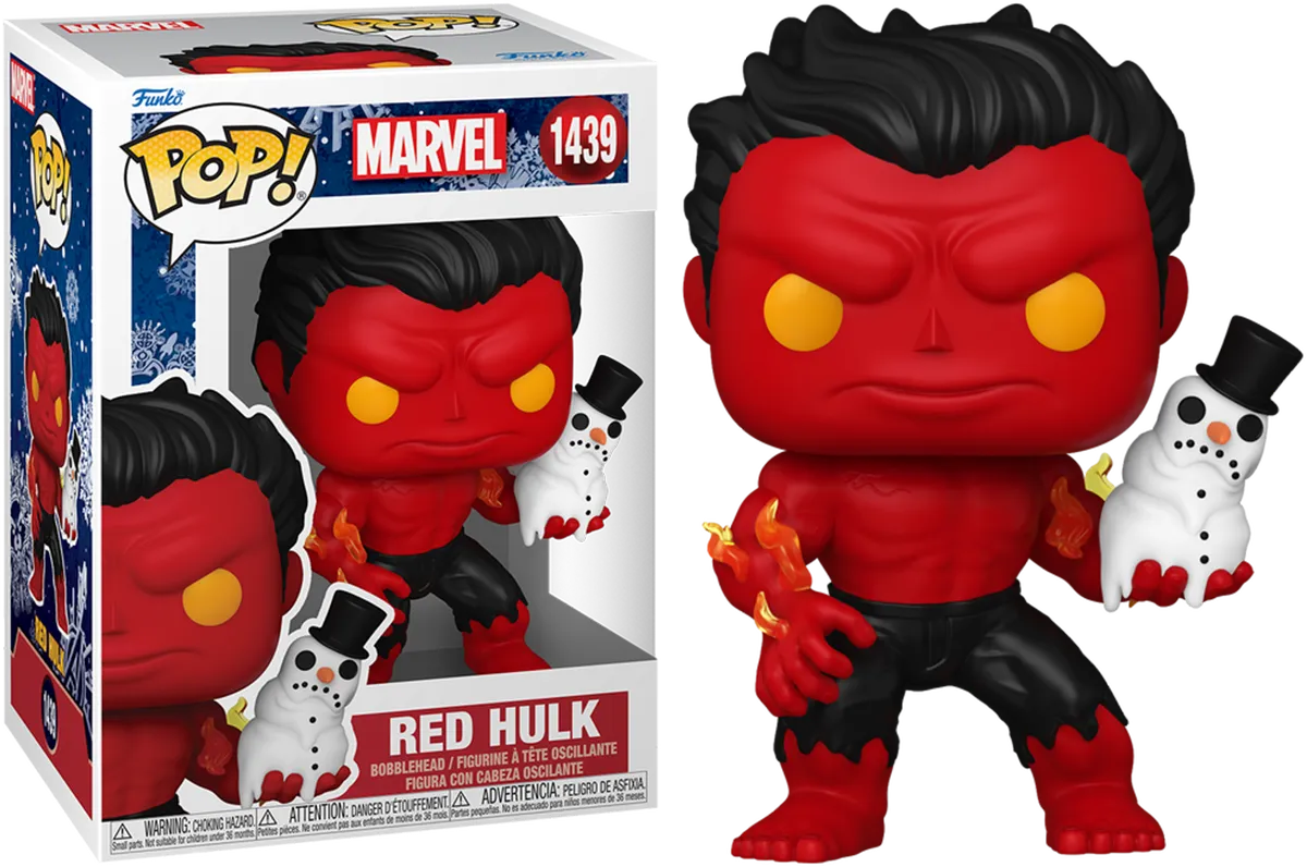 FUN80032 + FUN80033 + FUN80034 + FUN80035 + FUN82877 Marvel - Marvel-lous Holiday Pop! Vinyl Bundle (Set of 5) - Funko - Titan Pop Culture