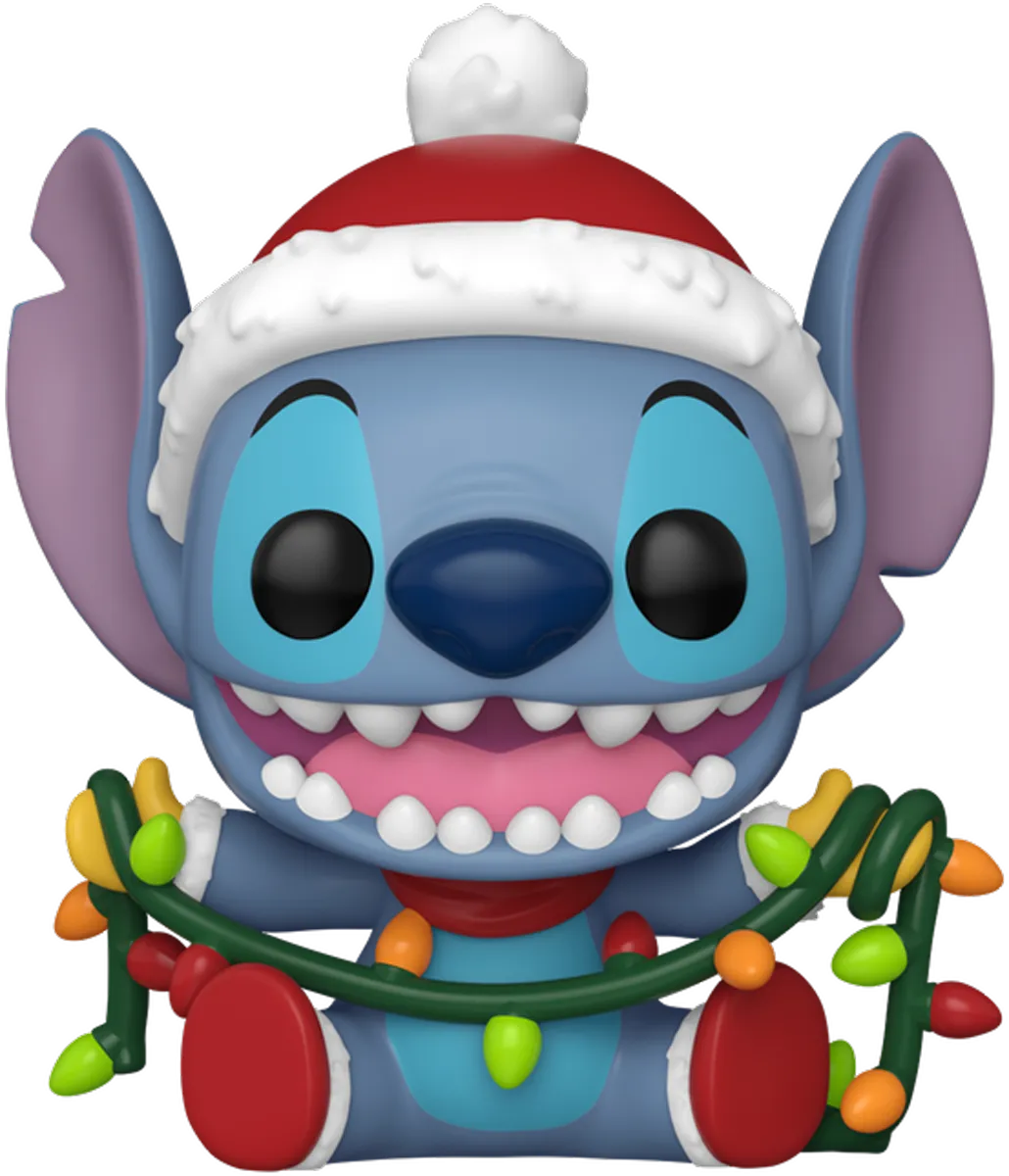 FUN80038 Lilo & Stitch: Holiday - Stitch with Lights Pop! Vinyl - Funko TBA - Titan Pop Culture